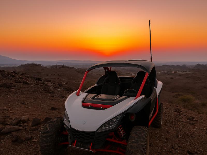 Self-Drive ATV in Wadi Al Rak from Muscat
